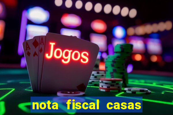 nota fiscal casas bahia 2 via